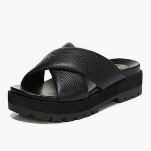 Vionic Vesta Leather Slides